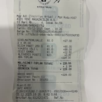 A101'de Aynı Gün İade Talebimin Reddedilmesi Ve Mağduriyetim