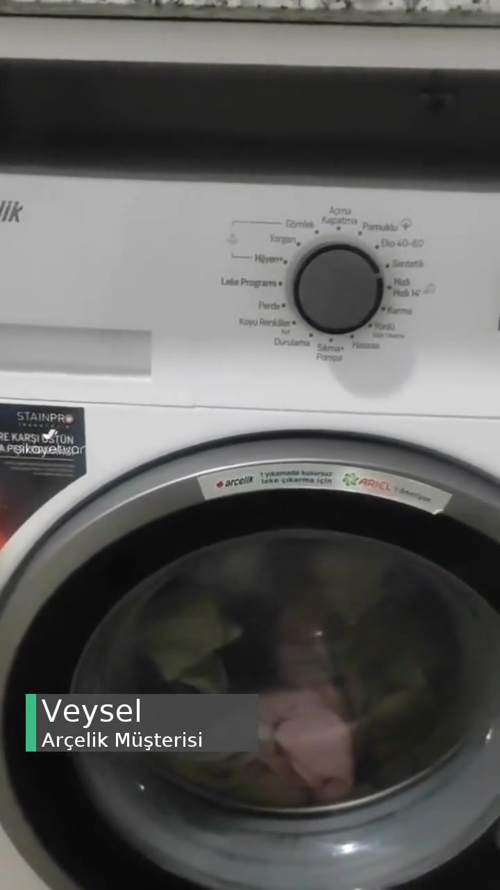 Arçelik 9100 M Çamaşır Makinesinin Sıkma Yapmaması videonun kapak resmi