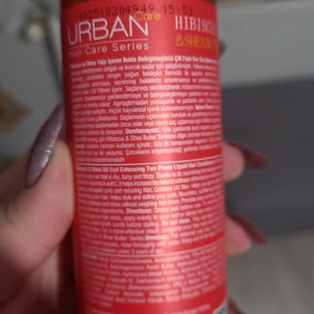 Urban Care Sıvı Saç Kreminde Kötü Koku Sorunu Ve Değişim Talebi