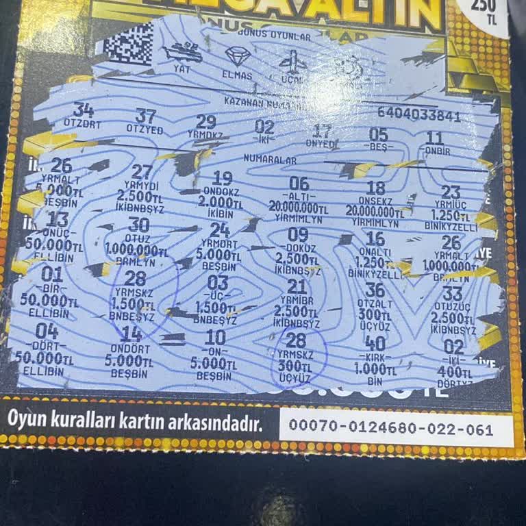 Kazı Kazan Kartında Aynı Sayı Çıktı, İade Ve İnceleme Talebi