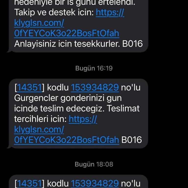 Teslim Edilmeyen Kargo Ve Ciddiyetsiz Müşteri Hizmetleri