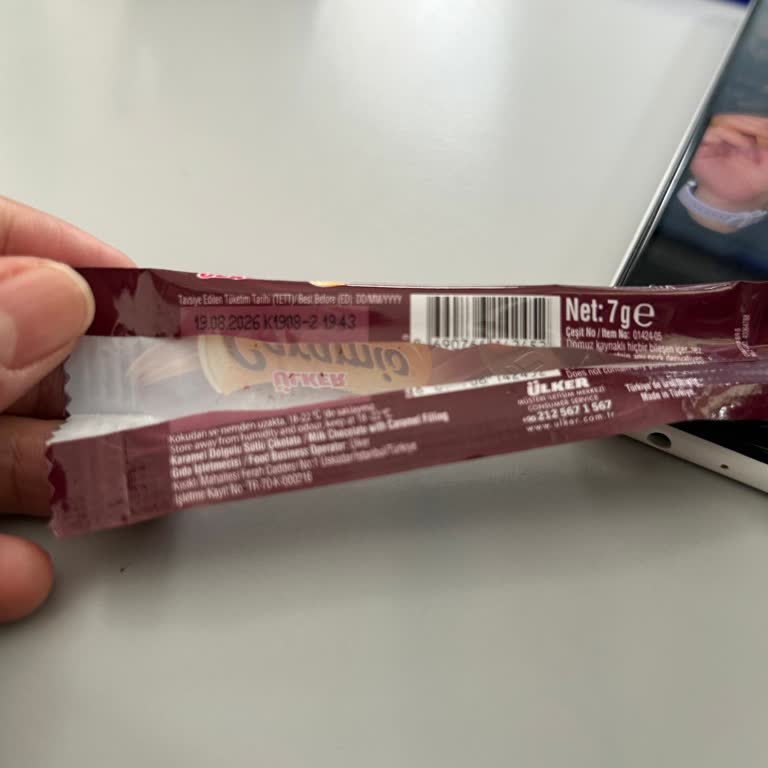 Bozuk Caramio Çikolata Ve Ülker'den Geri Dönüş Alamama Sorunu