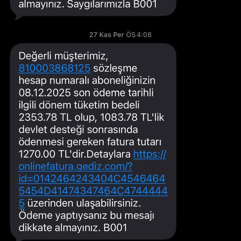 Faturada Yanıltıcı Devlet Desteği Sunumu Ve Şeffaflık İhlali