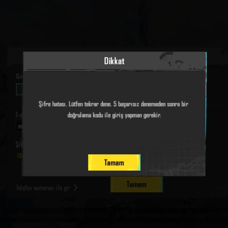 Satın Aldığım PUBG Hesabına Erişemiyorum, Destek Ve İade Talebim Karşılanmadı