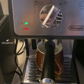 Delonghi Espresso Makinesi Bozuldu!