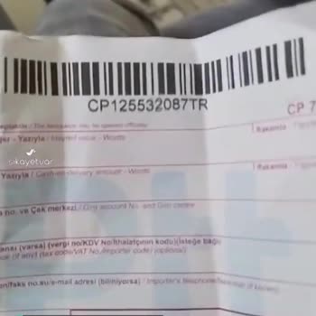 PTT Kargo Yurt Dışı Kargosu Gitmiyor