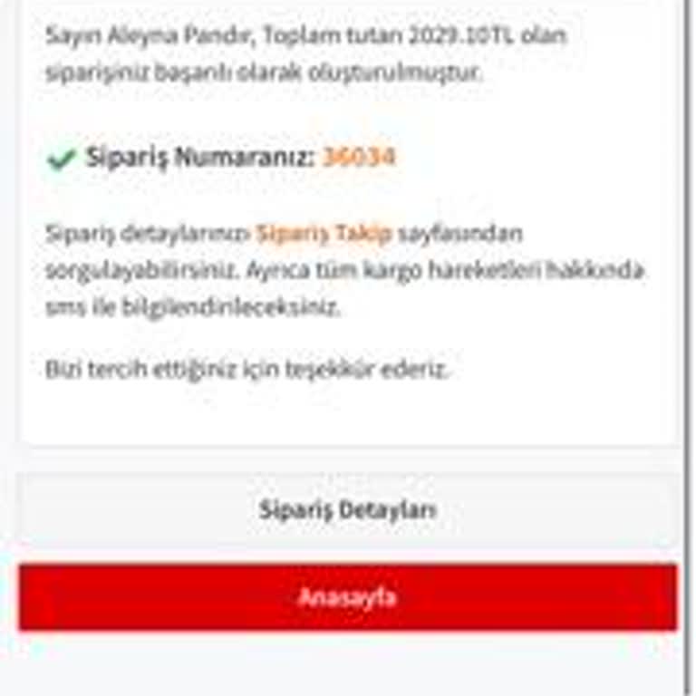 Sipariş Teslim Edilmedi, İletişim Engellendi Ve Ücret İadesi Yapılmadı