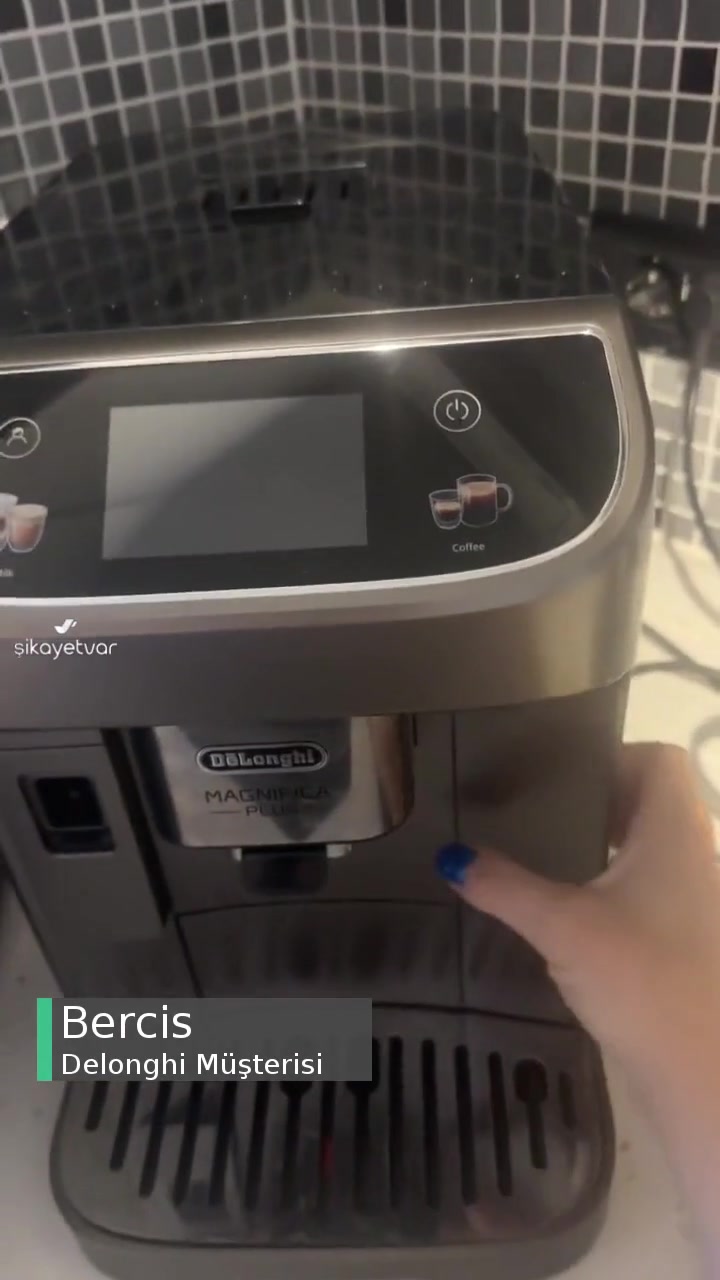 Delonghi Magnifica Plus Tera Elektronik Servis Şikayeti videonun kapak resmi