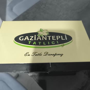 Gaziantepli Tatlıcı Ürünlerin Bayat Ve Tatsız, Tazelikten ve Lezzetten Tamamen Uzak Olması