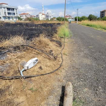 Tehlikeli Elektrik Direkleri Nedeniyle Güvenlik Endişesi