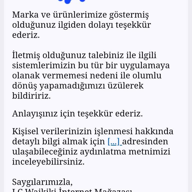 LCW Eksik Ürün Gönderimi Ve Kupon Hakkının Kaybedilmesi Nedeniyle Mağduriyet