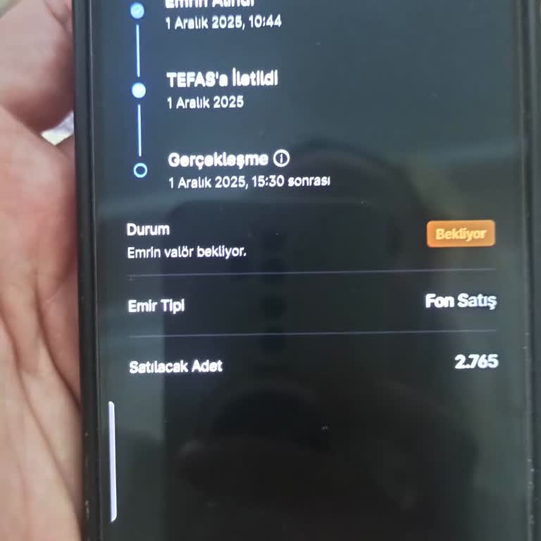 Midas Satış Emirlerimin Uzun Süredir Gerçekleşmemesi Ve Yetersiz Bilgilendirme!