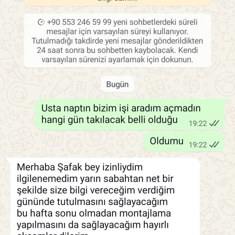 Seyhan Doğalgaz Kombi Montajı İçin Ödeme Yaptım Ama Hala Takılmadı