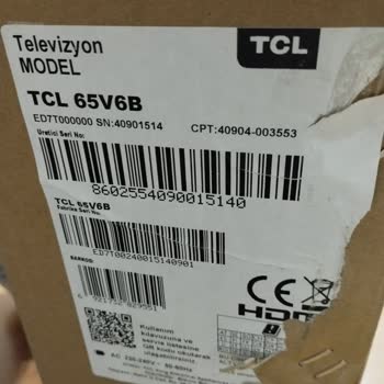 Ezilmiş Ve Hasarlı Televizyon İçin Epttavm Ve PTT Kargo Mağduriyeti