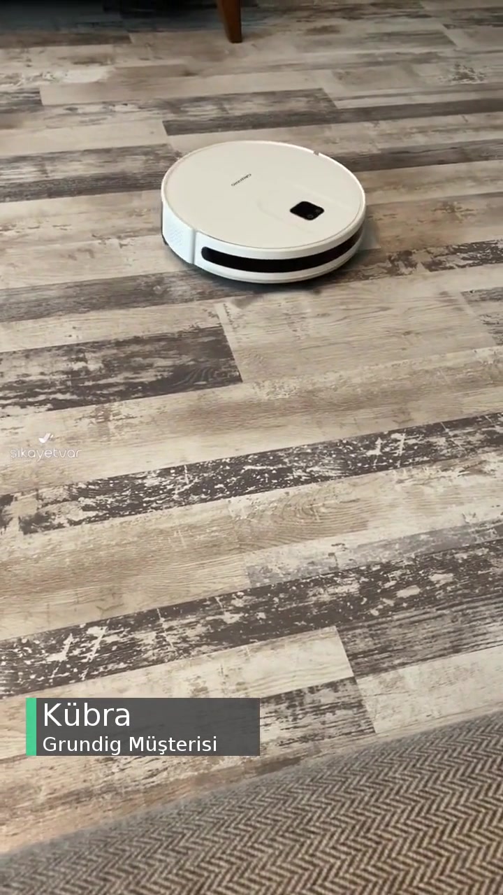 Grundig VCR 6230 Robot Süpürge Tekerlek Hatası videonun kapak resmi