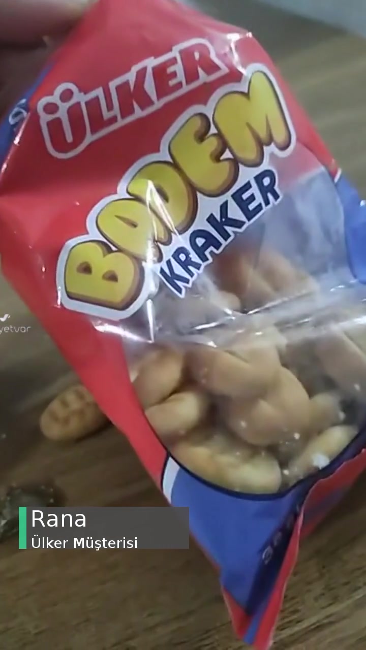 Ülker Badem Krakerden Çıkan Madde! videonun kapak resmi