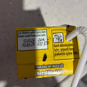 Pınar Süt Bozuk Çıktı