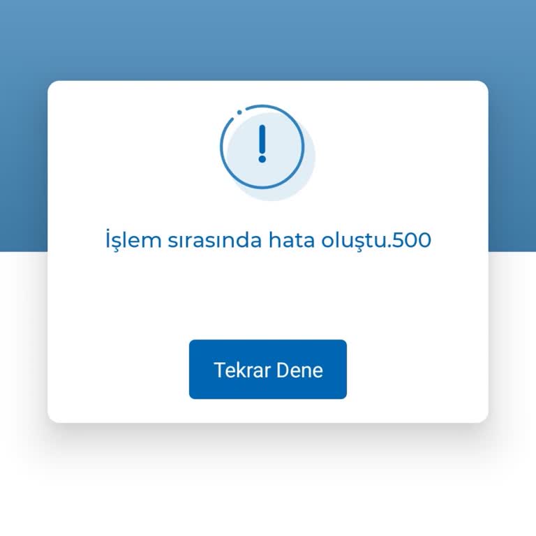 Anadolu Hayat Emeklilik Mobil Ve Web Giriş Sorunu: Sürekli 500 Hatası Alıyorum