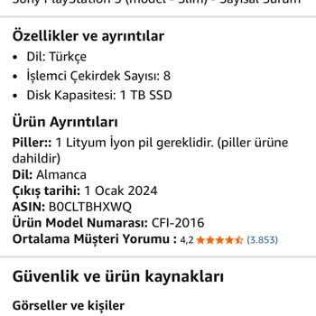 Amazon Yanlış Model Ve Kapasitede PlayStation 5 Gönderimi Nedeniyle Mağduriyet!