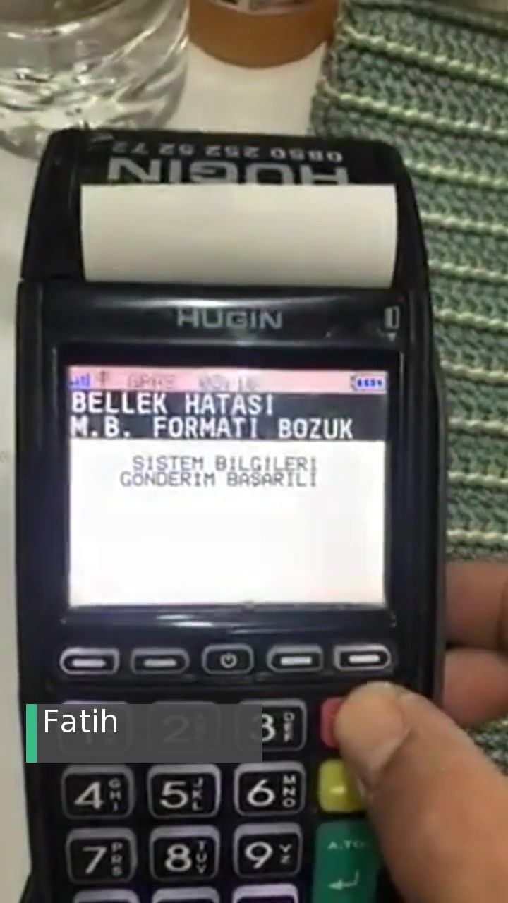 Hugin Ödeme Sistemleri Bellek Hatası Format Bozuk! videonun kapak resmi