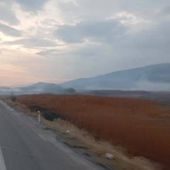 Antalya–Konya Yolu Sazlık Alanında Sürekli Yangın ve Kötü Koku Sorunu