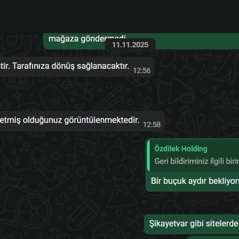 Siparişimdeki Havlu Aylar Geçmesine Rağmen Teslim Edilmedi