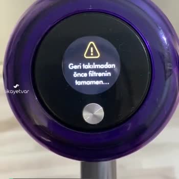 Dyson Süpürge Filtre Ve Çekme Sorunu