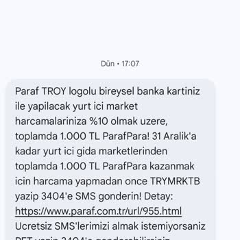 Kampanya Şartlarını Yerine Getirdim Fakat ParafPara Yüklenmedi