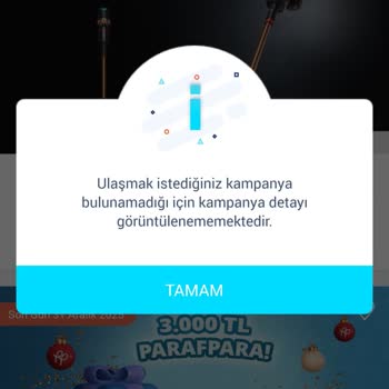 Kampanya Şartlarını Yerine Getirdim Fakat ParafPara Yüklenmedi