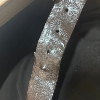 Kısa Sürede Deforme Olan Deri Kemer İçin Değişim Talebi