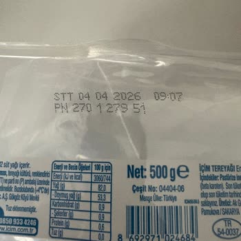 Aldığım Tereyağı Küflü Çıktı, Sağlığım Tehlikeye Girdi