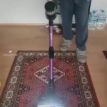Arçelik Servisinin Çalışan Süpürgeye Motoru Yanmış Demesi