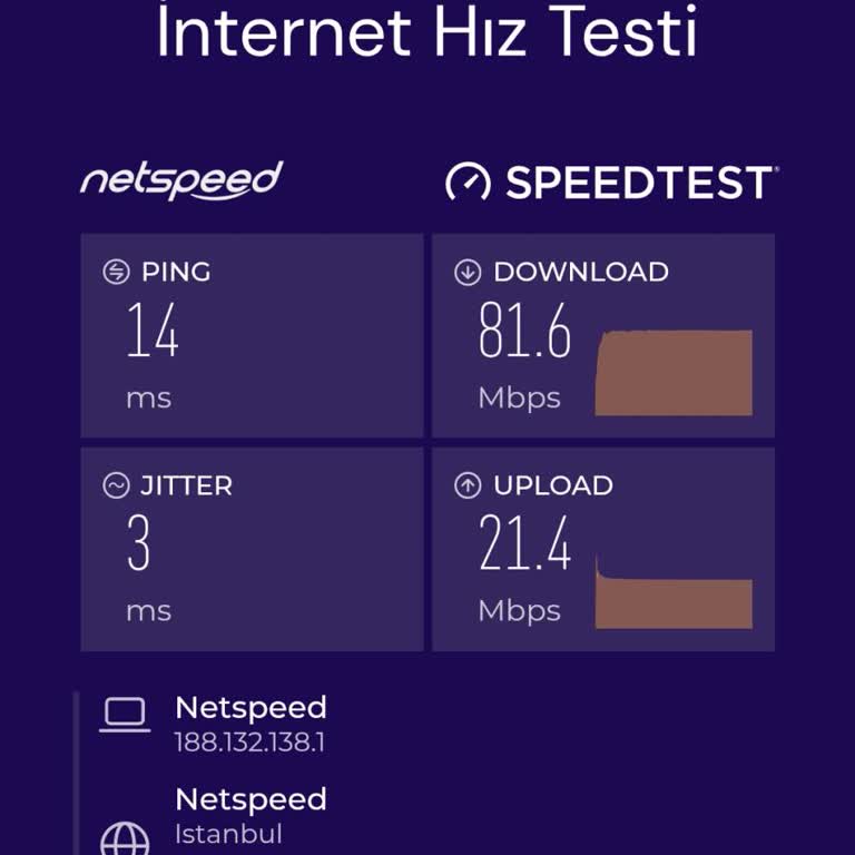 Netspeed İle 100 Mbps Hız Sorunu Ve İstikrarsız Bağlantı