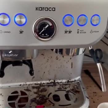 Karaca Coffee Art Barista Espresso Makinesinin Patlaması