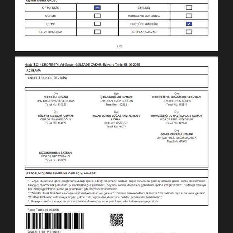 Engelli İndirimi Faturama Yansıtılmıyor, Mağduriyet Yaşıyorum