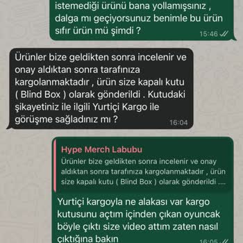 Açılmış Ve Yıpranmış Ürün Gönderimi, İade Reddi