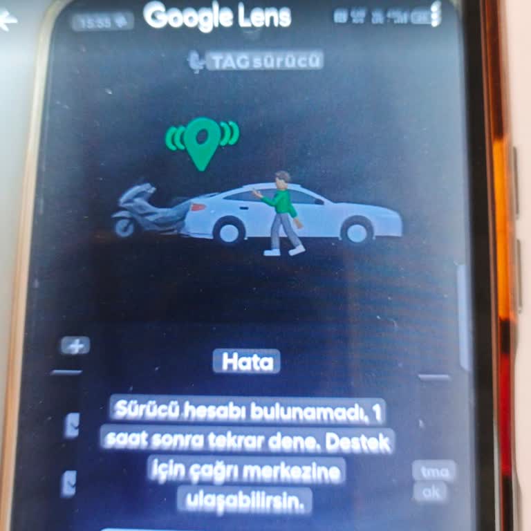 Martı Sürücü Hesabıma Erişemiyorum, Teknik Destek Bekliyorum
