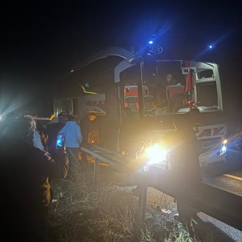 Otobüs Yolculuğunda Patlak Lastikle Devam Edilmesi Ve Hayati Tehlike
