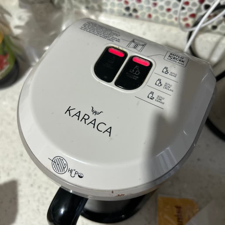 Karaca Hatır Kahve Makinesi Sorunu
