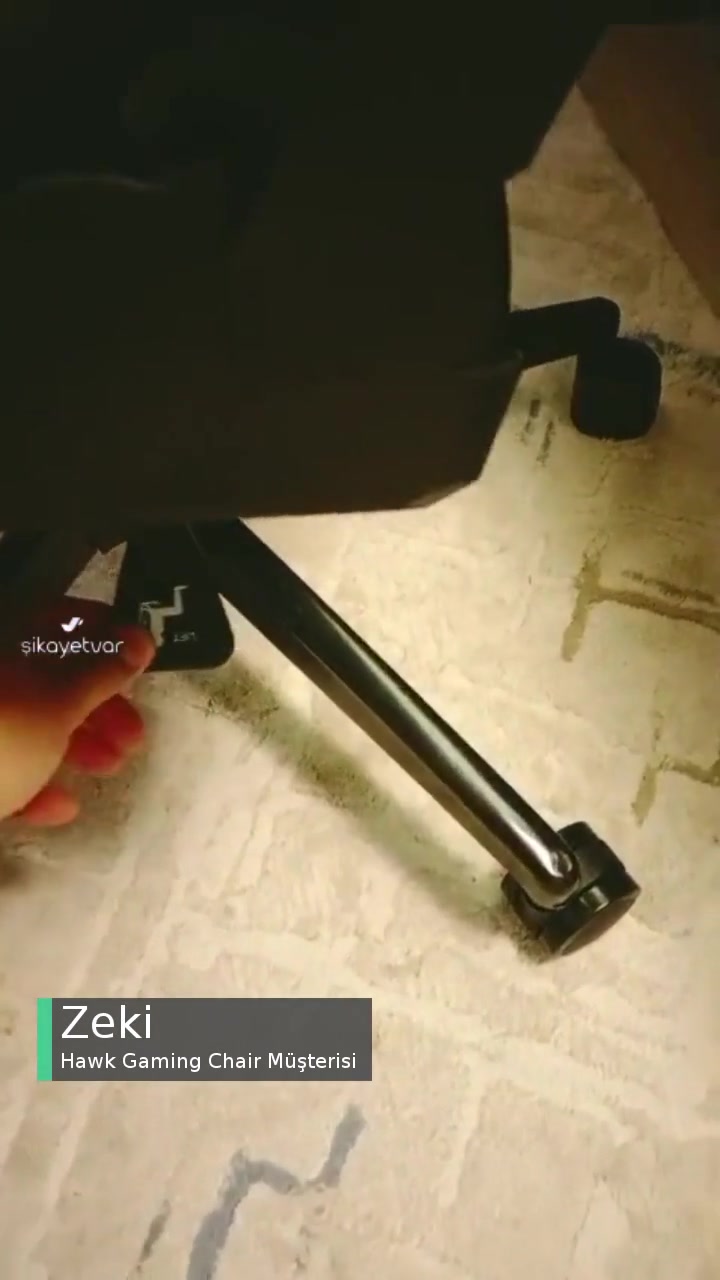 Hawk Gaming Chair FAB V4 Kumaş Oyuncu Koltuğu Geri Yatma Mekanizması videonun kapak resmi