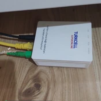 Superonline Kutuya Bağlı Konnektör Arızası