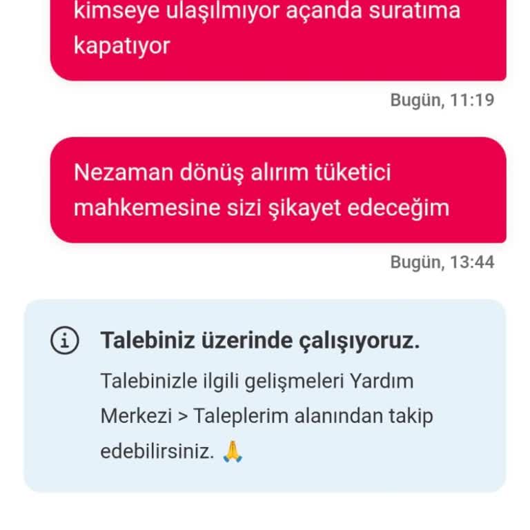 Siparişim Kayboldu, Ücretim İade Edilmiyor!