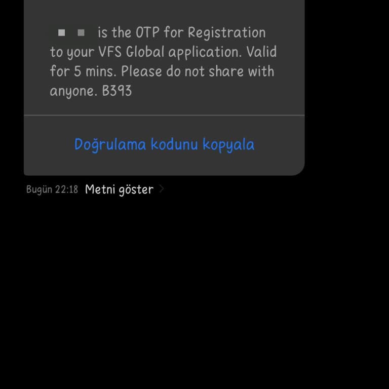 İzinsiz OTP Mesajı Nedeniyle Kişisel Veri Güvenliği Endişesi Ve Açıklama Talebi