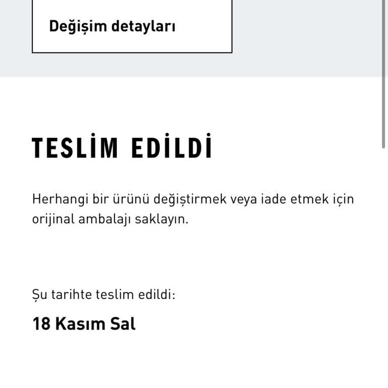 Adidas Değişim Süreci Uzadı Param Ve Ürünüm Ortada Yok