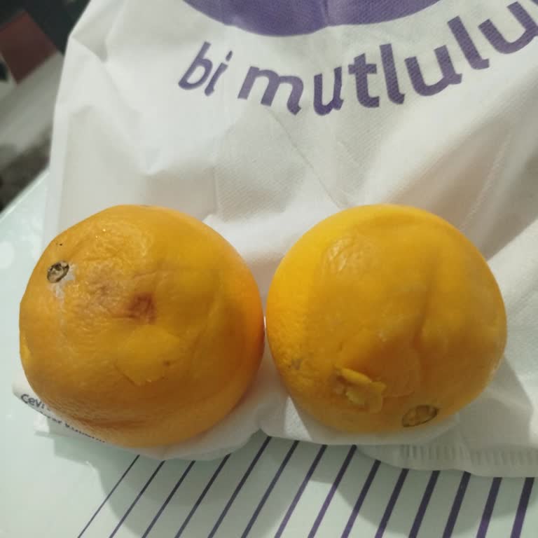 Sipariş Ettiğim Portakalların Bozuk Çıkması Kabul Edilemez
