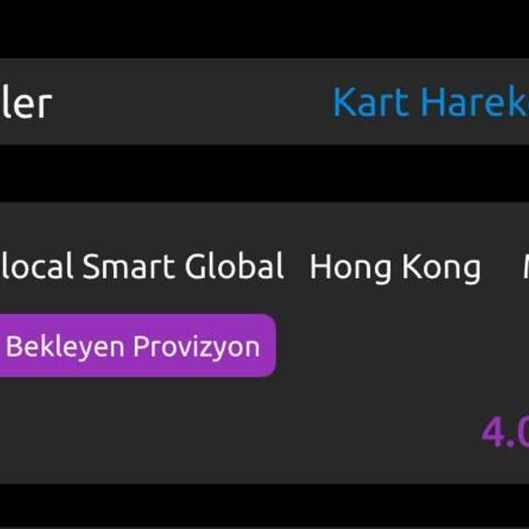 Bilgim Dışında Yapılan Kredi Kartı Harcaması Ve Güvenlik Zafiyeti