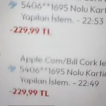 Apple Bill İzinsiz Para Çekme İtirazı