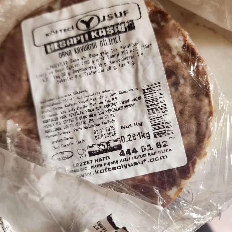 Online Siparişte Eksik Gramaj Ve Yetersiz Müşteri Hizmeti