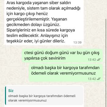 Lego Siparişim Günlerdir Kargoya Verilmedi, Çözüm Bekliyorum