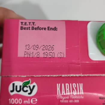 Aldığım Meyve Suyunda Yoğun Acılık Ve Kötü Koku: Ürün Değişimi Ve Kontrol Talebi